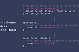 Reusable GraphQL schema directives