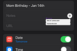 Minute Mini Feature Request — Add Notes to Reminders