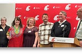 Eastern State Hospital Receives Distinguished Service Award from Washington State University