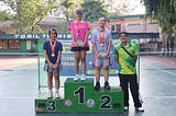 BCT, namayagpag sa DAPRISA Games 2024 High School Tennis Girls category