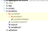 Define a Node.js App Engine application in Terraform