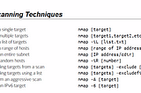 Pentesting — Reconninance — nmap