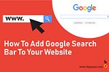 Online Money Making Tips# How to Add Custom Google Search Bar To A Website