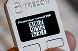 Trezor One Pin Recovery — KeychainX