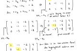 Linear Algebra 2: Echelon Matrix Forms