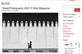 April-May Issue — F-Stop Magazine — Street Photography