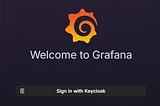 Platform Engineering — Grafana and Keycloak Integration