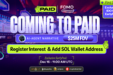The Complete Guide to FOMO.fund IDO on PAID: Everything You Need to Know