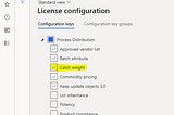 D365 Finance and Operations — Catch Weight and InventWarehouseInventoryStatusOnHandEntity