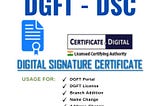 DGFT Digital Signature Certificate