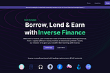The New User Experience at Inverse Finance
