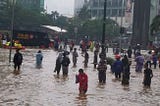 Flooding Has Turned Jakarta Into A Real-Life ‘Waterworld’