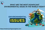 environmental issues