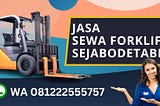 Hubungi 081222555757 Rental Forklift Pinang Ranti Jakarta Timur Harga Termurah