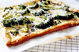 Broccoli Parmesan Tart