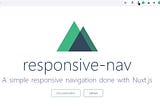 Navigation drawer tutorial with Nuxt