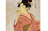 Young lady blowing on a poppin