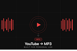 I Built a YouTube MP3 Downloader — Not Because I Had To, But Because I Started Drumming