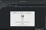 Zenity-Display GTK+ Dialogs