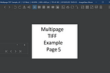 Experiment viewing multi-page TIF format!
