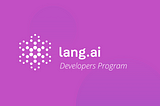 Announcing our Developers Program