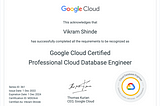 How I prepared to take the Google Cloud Professional Cloud Database Engineer certification