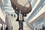 Sisyphus — The human condition versus the absurd repetition of meaningless tasks.