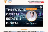 Denzity Insights: The Future of Real Estate Is Digital with Justin Lau