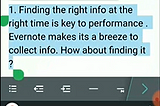 Navigating Within a Note — HTML like Anchor-Tags in Evernote