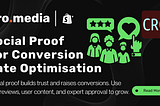 Social Proof for Conversion Rate Optimisation