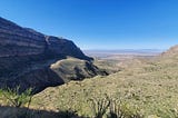 Hike at Dog Canyon, New Mexico
