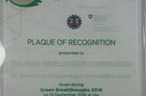 IDC Recognized for Promoting the Greening of the Building Sector