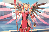 Mercy from “Overwatch” gets a new skin for a charity event