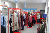 Detection of People In Crowded Queues In A Local City Hall