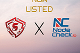 Fivebalance Listed on Nodecheck.io