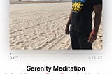 Serenity Meditation is now on Apple Music!