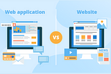 Difference between website and web application