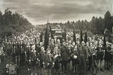 Russian kids in gas masks