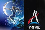 Goddess ARTEMIS to NASA’s mission ARTEMIS