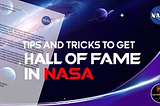 Tips & Tricks To Get Hall of Fame In NASA😎