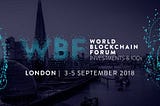 WBF London, 3–5 September 2018 tickets giveaway