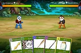Panda Dynasty game design doc for our Battle PvP card game project