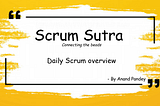 Daily Scrum — a 3-min overview