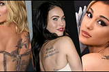 12 of the best tattooed female celebrities