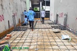 [cập Nhật] Đổ Sàn Tầng Trệt Nhà Phố Tại Quận 12