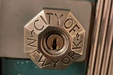 Locked Door in NYC