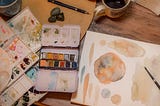 Why watercolors are better for beginners.