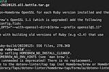 ruby-build: definition not found: x.x.x