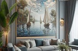 The Beauty Of Nautical Mosaic Wall Art