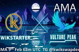 Vulture Peak AMA Recap on Kwikstarter